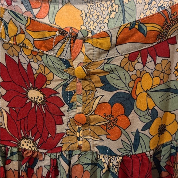 NATURAL LIFE Floral Patti Mini Dress - Picture 4 of 4